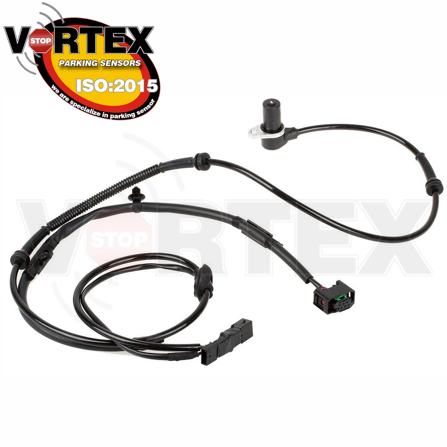 For Audi A4 A4 Quattro ABS Speed Sensor 2002 03 04 05 06 2007 R=L Single Piece 2 Male Terminals Rear