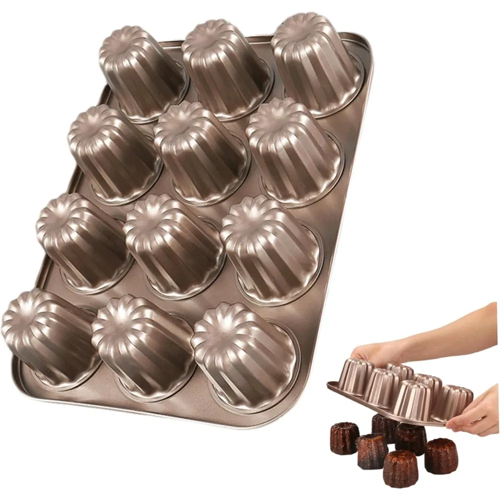 12HolesCakeMoldCarbonSteelBakewareMiniCakePanCannelésMuffinCupcakeMoldsDessertBakingToolHomeKitchenCook-AliExpress15
