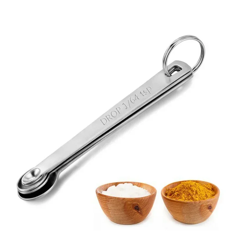 Misurini Per Cucina Precisi Misurini Cucina 15ml 4 Pezzi Set Cucchiai Dosatori Acciaio Inox 4 Pezzi - Misurini 15 Ml Per Caffè, Spezie E Cottura Utensili Cucina Acciaio Set Misurazione Facile Pulizia