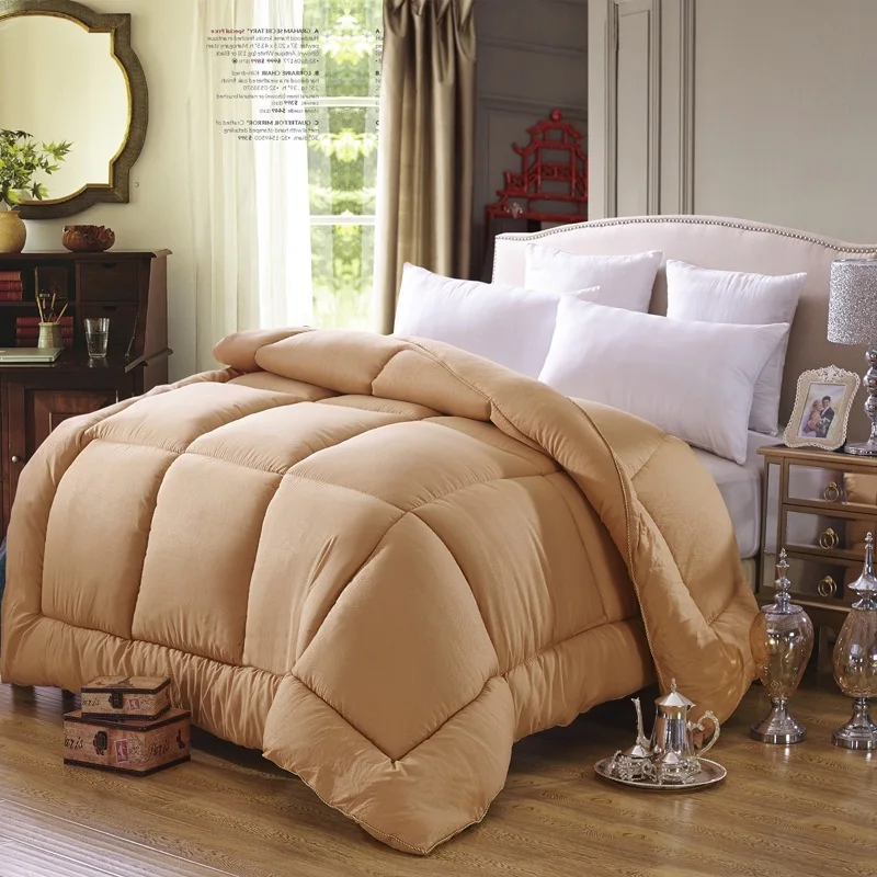 2025 nova colcha de inverno espessada de cor sólida super macia pele-amigável para todas as estações camas rainha colcha