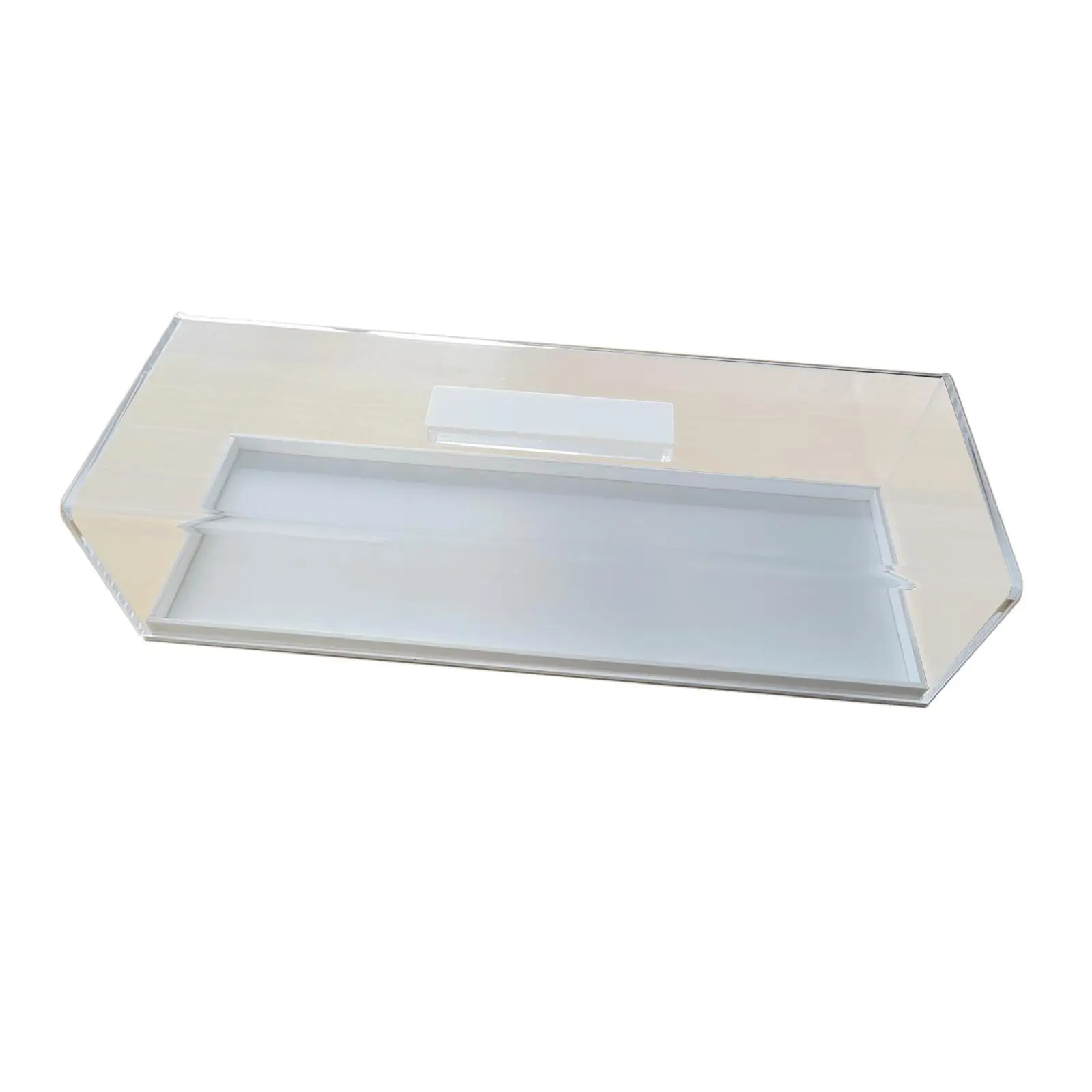 Acrylic Bread Box Display Box Rectangular Bread Storage Container Bakery Pastry