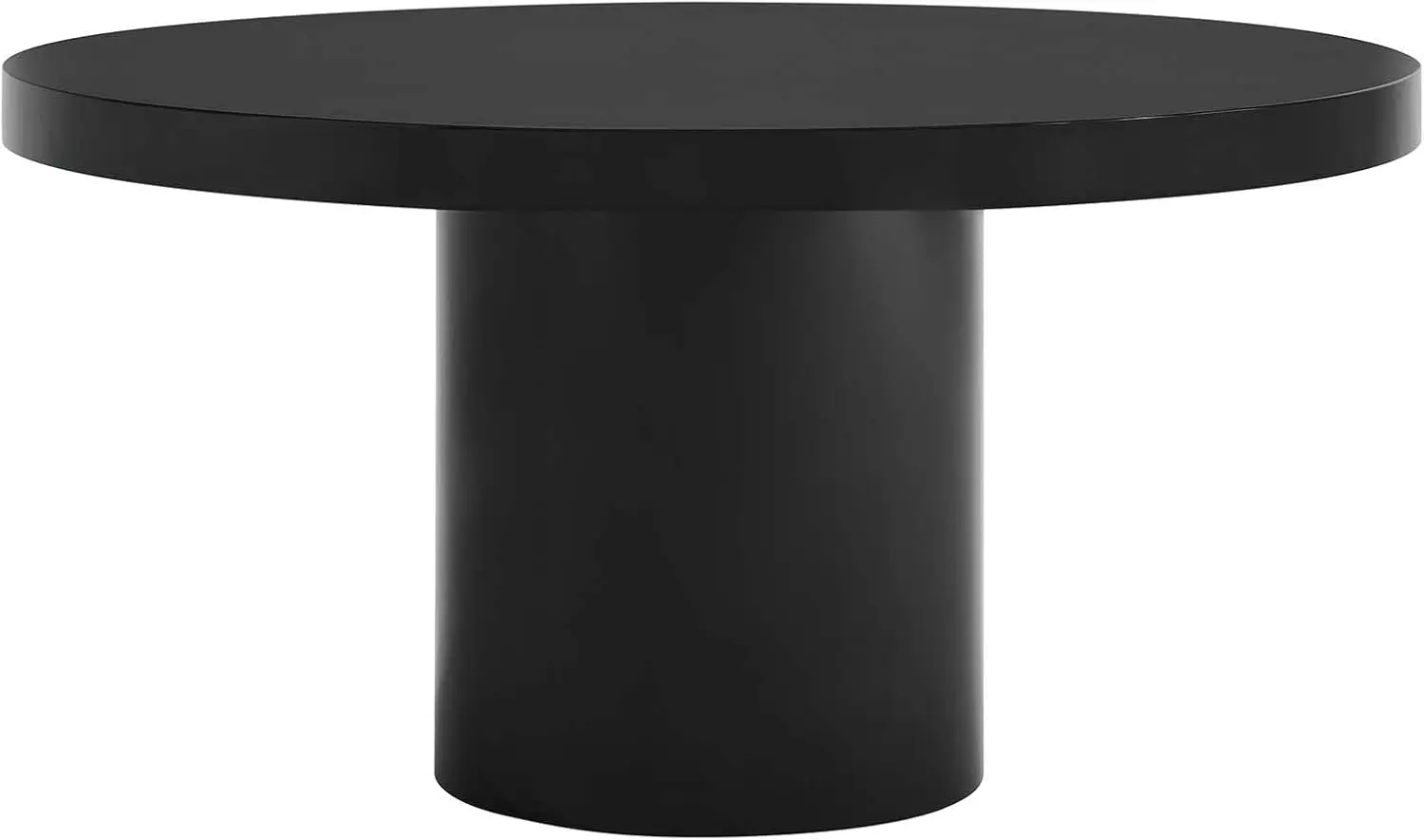 WAL Gratify 60" Round Dining Table, Walnut 4