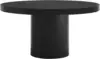 WAL Gratify 60" Round Dining Table, Walnut 4