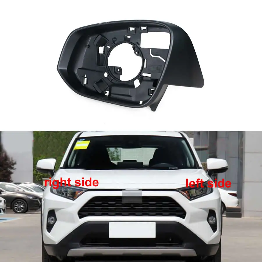 

For Toyota RAV4 RAV 4 Wildlander 2020 2021 2022 Car Accessories Outer Rearview Mirror Frame Side Rear View Mirrors Cover Lid