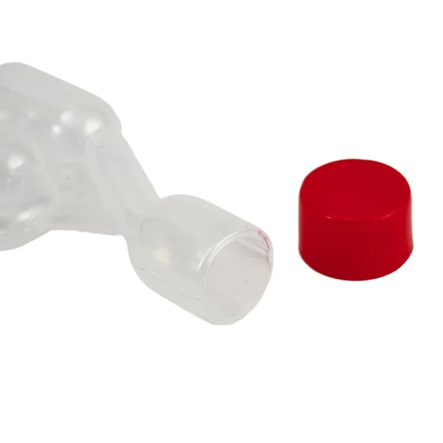 30ml Combustion Leak Detector Combustion Leak Tester Tool Plastic Cover One-way Valve Check Valve Plastic Exhaust Valve Tools 2