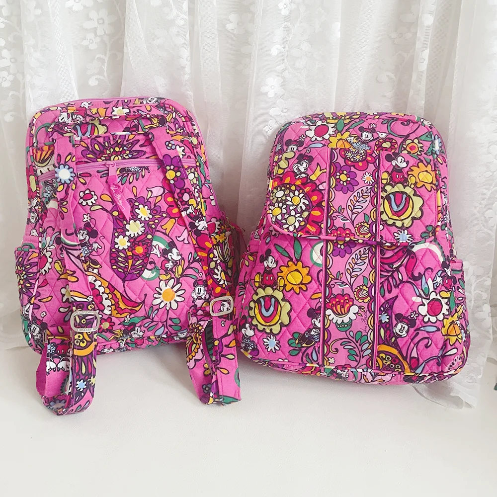 VB environmentally friendly pure cotton printed limited edition patterns and colors, super cute and cute backpack for travel, cu 3