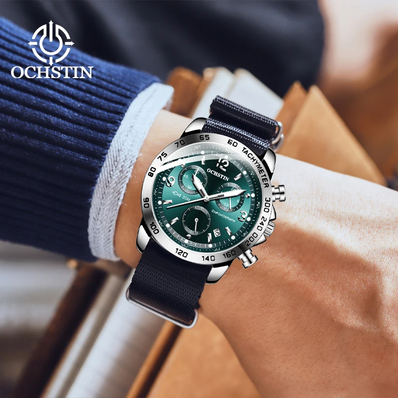 OCHSTIN2024 new genuine men's automatic watches men's quartz watches nylon fashion watches men's luxury watches