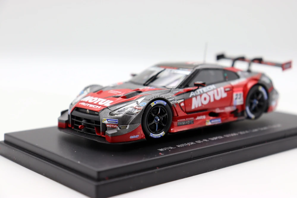 

Ebbro 1/43 Scale MOTUL AUTECH GT-R SUPER GT500 2014 Low Down Force Diecast alloy toy car models for collection