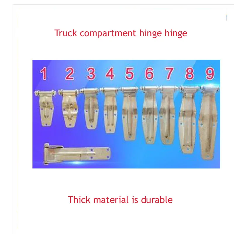 Truck Compartment Accessories Van Door locks Container lock Hinges Compartment Hinges And Refrigerated Truck Accessories