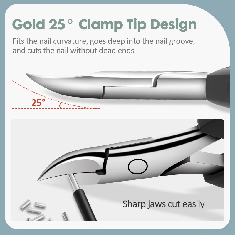 Nail Clipper nail clipper KK Pliers Stainles Nail Clipper Professional Anti-Splash Ingrown Paronychia Manicure