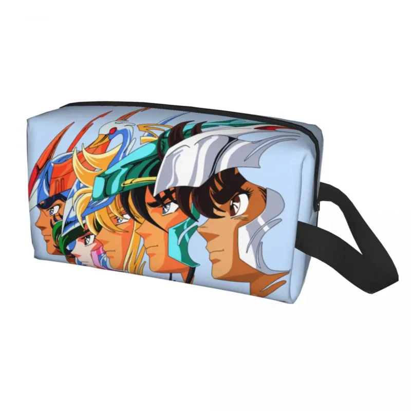 

Travel Saint Seiya Knights Of The Zodiac Toiletry Bag Los Caballeros Del Zodiaco Makeup Cosmetic Organizer Storage Dopp Kit Box