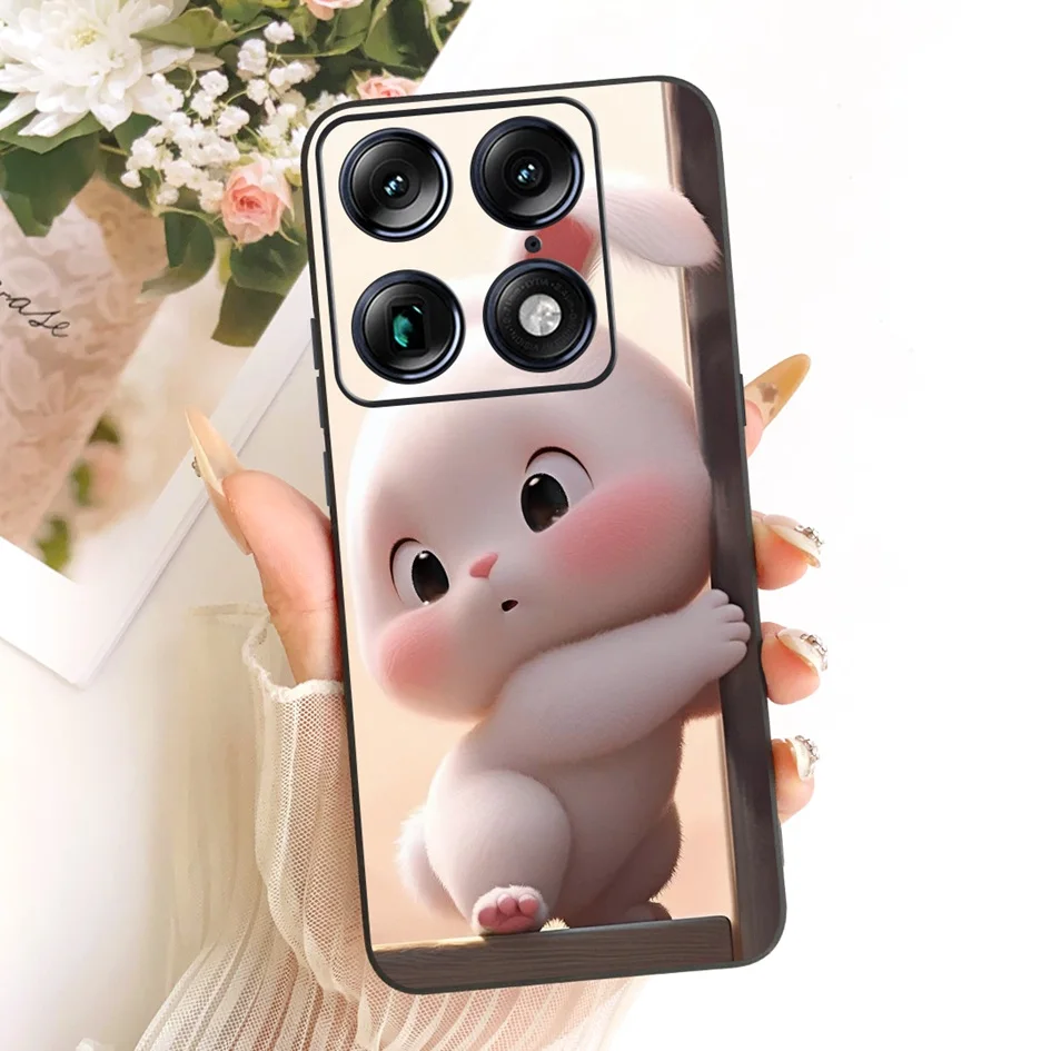Floral Marble Soft Silicone Protective Case