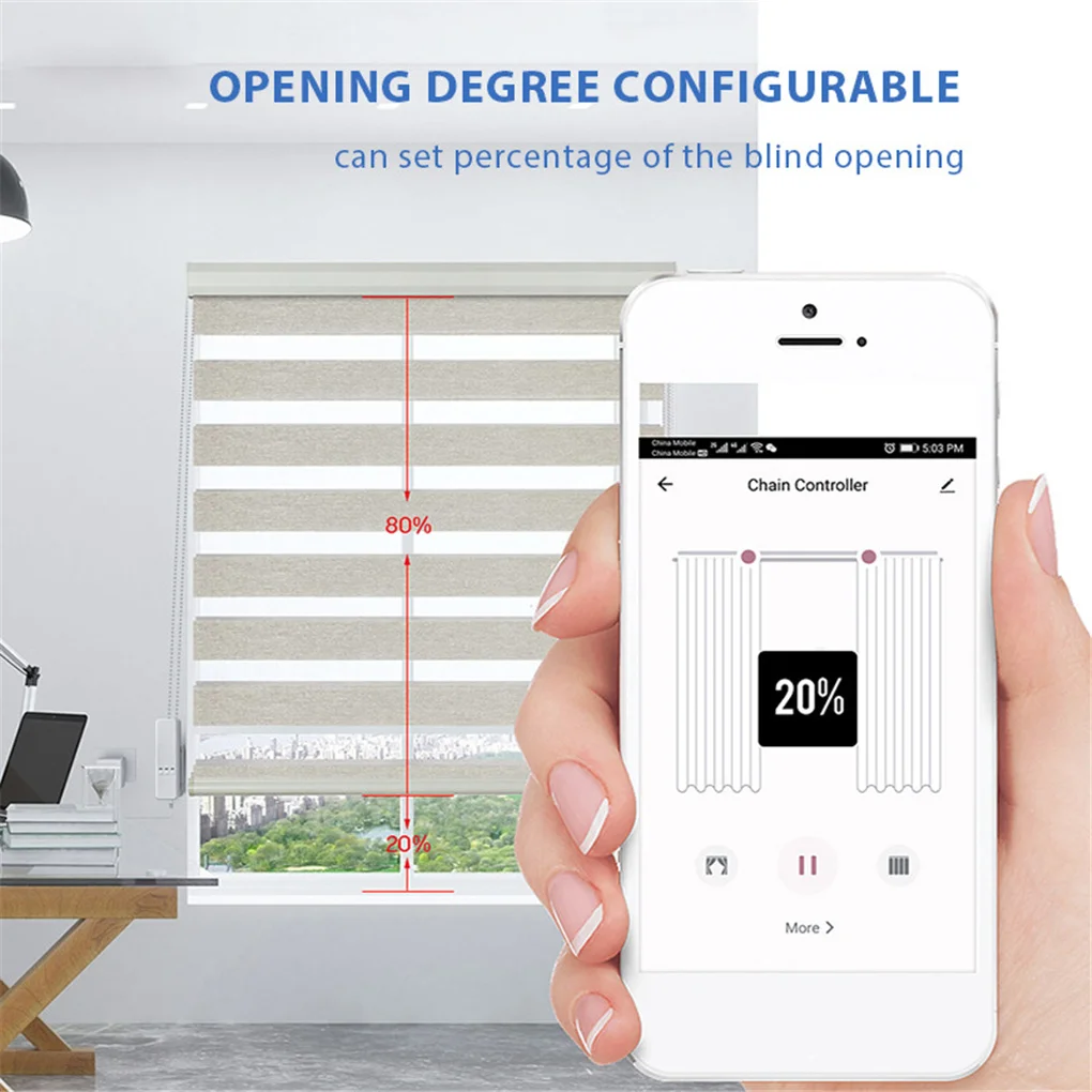 Smart WiFi Electric Curtain Motor Remote Control Drapery System Slide Shade Shutter Drive RF Kit Motor Home Assistant US Plug