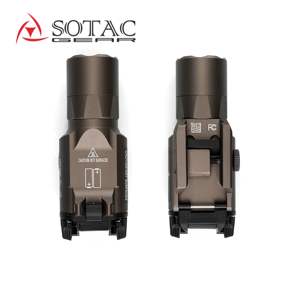 Description Picture 4 of itemSOTAC X300U-B Weapon Gun Light, Flashlight, Rifle Strobe, Hunting Flashlight Accessories, Fit 20mm Rail