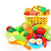 Kids Baby Kitchen Toys Cutting Vegetables Food Fruit Toy Kitchen Set for Girl Children Pretend Play Mini Toys  Girl Toys 1