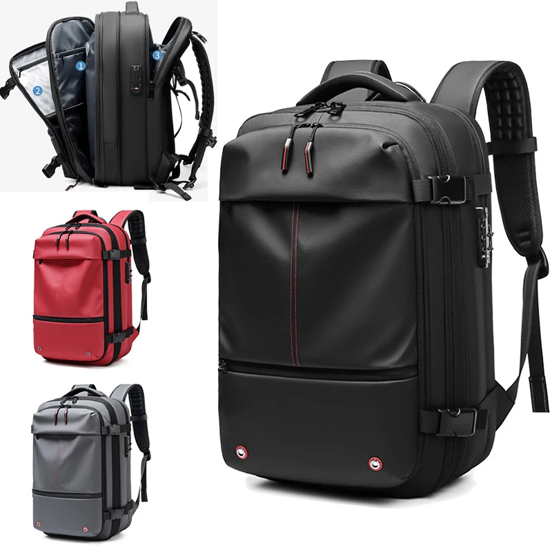 

Business Laptop Backpack Men's Multifunction Vacuum Compression Backpack School Bag Large Capacity Pack For Male Female Women