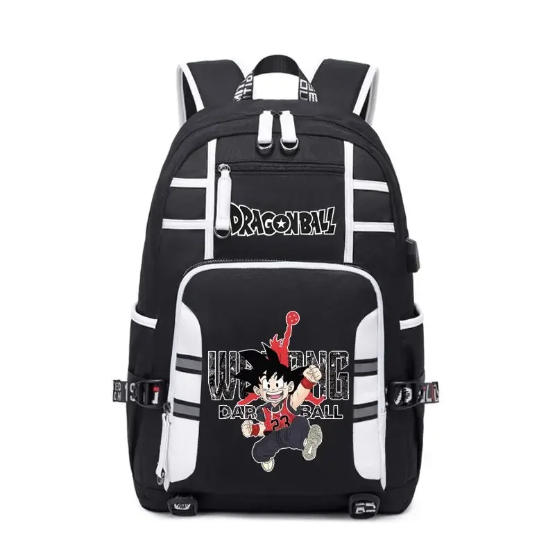 

Anime Dragon Ball Peripheral Student School Bag Computer Travel Large Capacity Backpack Shoulders Outdoor Bag Beautiful Fashion