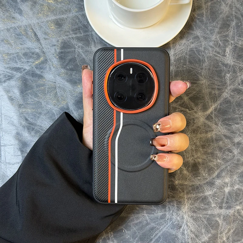 Matte Magnetic Wireless Charging Anti-Fingerprint Case Cover