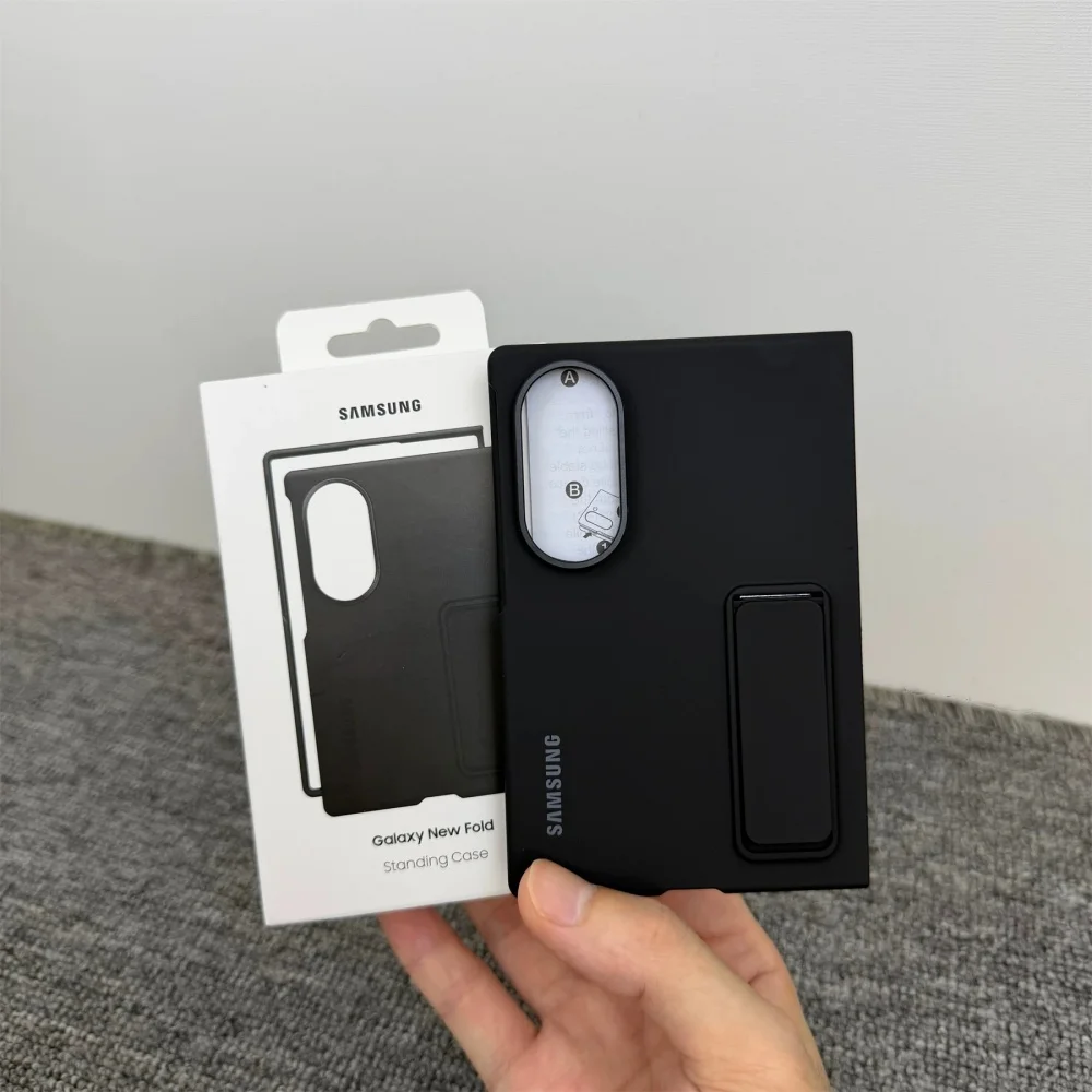 Foldable Phone Case with Kickstand - Matte Silicone Cover