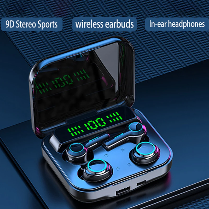 Original M21 TWS Bluetooth Headset Hearing Aid with microphone Headset