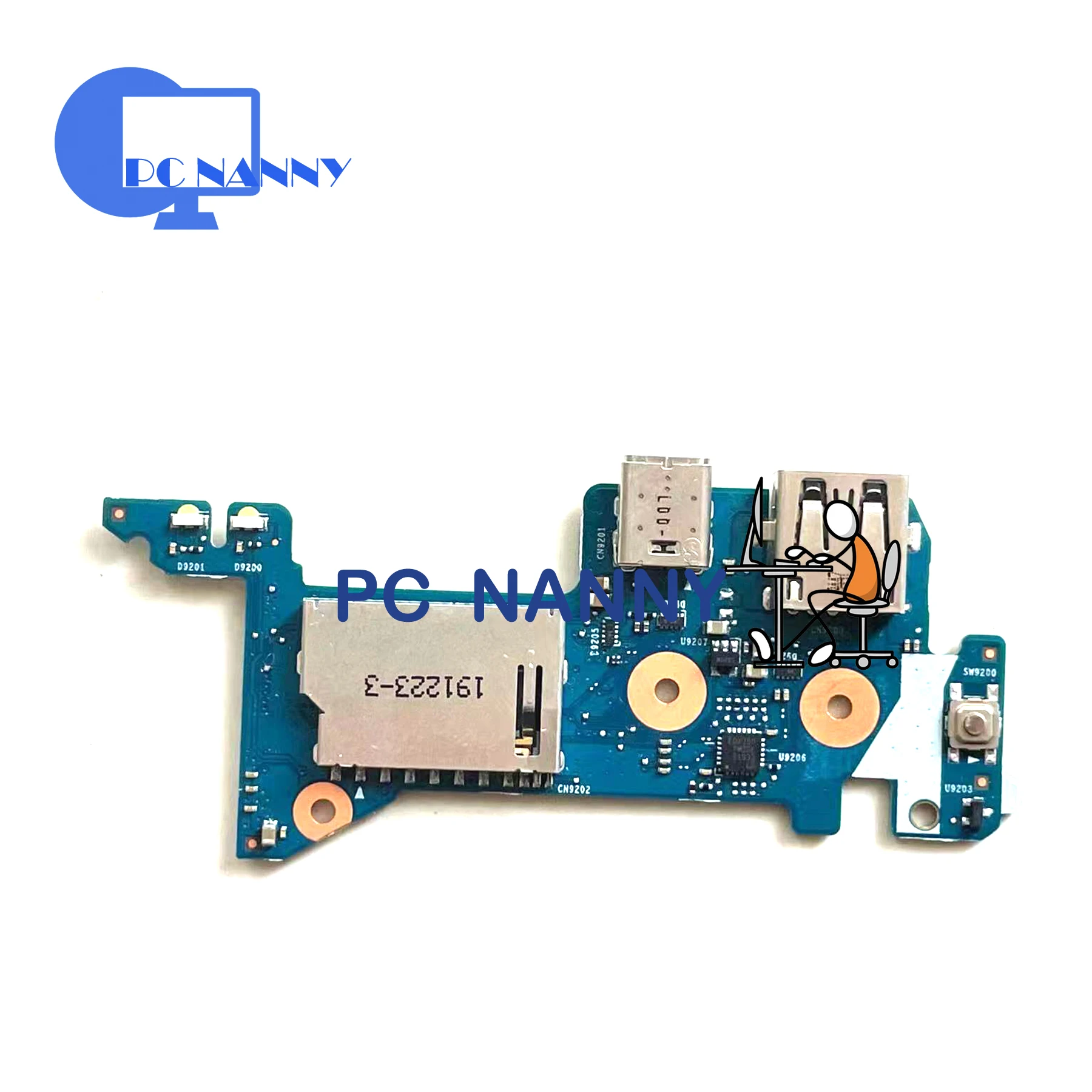 

PCNANNY FOR HP 340 G7 384 g7 USB Small Board Switch board SD Card type-c 6050A3126901