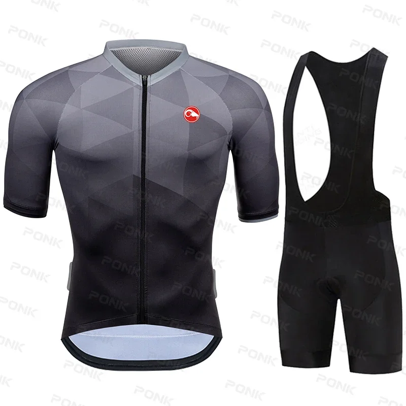 New 2025 Cycling Clothing Men's Breathable MTB Bicycle Clothes Maillot  Short Sleeve Bike Cycling Jerseys Set Ropa Ciclismo 3