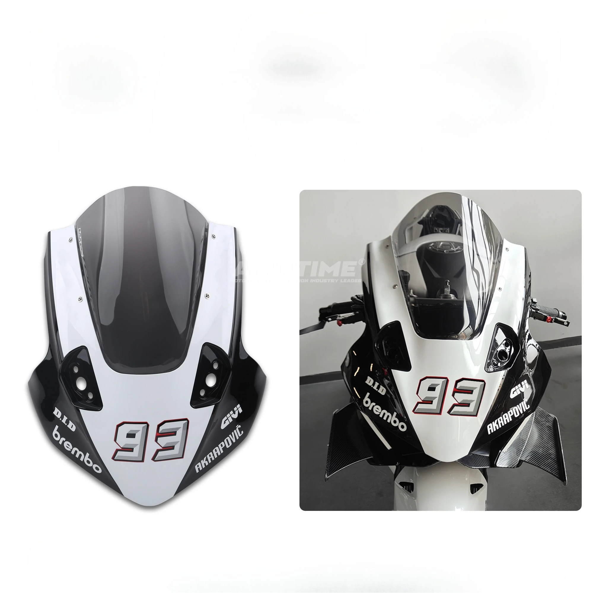 For CFMOTO 675sr-R CF 675SR modified one-piece hood competitive