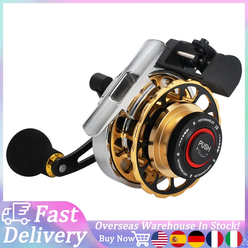 10+1 BB Fly Fishing Reel Automatic Wire Spread Aluminum Alloy Left