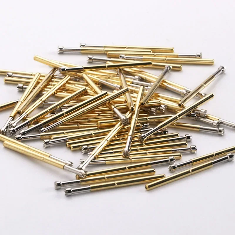 20개/팩 스프링 테스트 프로브 P125-A2 B1 E2 D2 J1 Q1 Q2 H2 T2 외경 2.02mm 길이 33.5mm PCB 포고핀