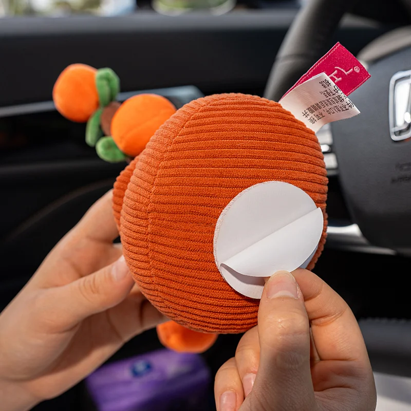 Green Plush Toy Aromatherapy Ornament for Home and Car Decor