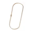 2mm Row Zircon Necklace AAA Zircon Tennis Chain Personality Trend Necklace For Men&Women Jewelry Gifts 6