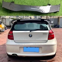Roof Spoiler for BMW 1 Series E81 E82 E87 E88 2004-2011 REAR WING SPOILER Abs Carbon Look Lip Spoiler Hatchback Universal 5