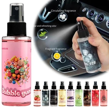 Deodorante Spray per Auto, Profumo a Lunga Durata, Fragranza Leggera di Torta alla Fragola, Deodorante per Interni Auto