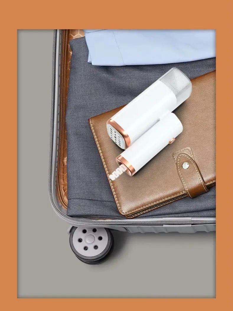 1000W Folding Mini Steam Iron, Portable Handheld Garment Steamer, Wet & Dry Ironing Machine for Home Travel 4