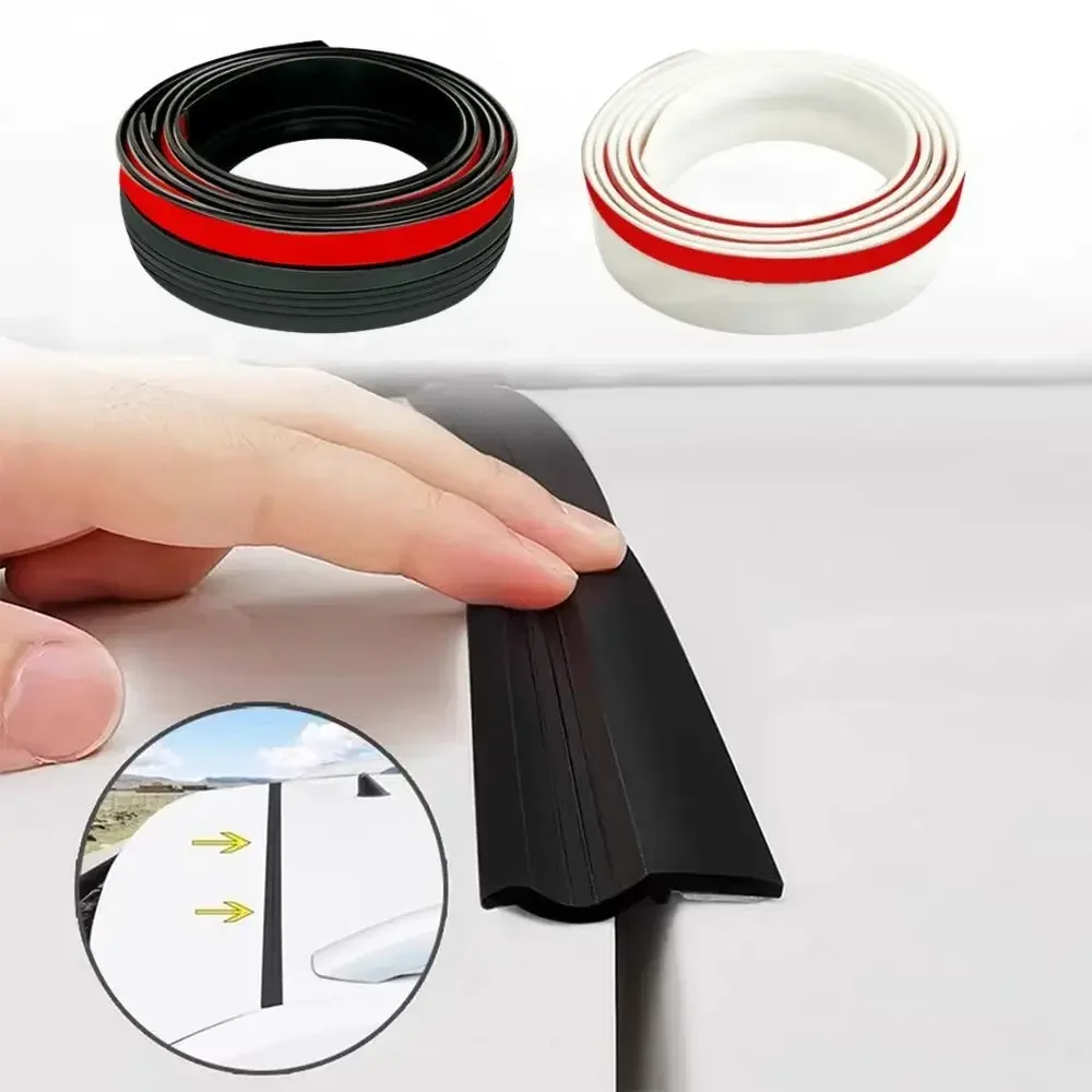 Car Trunk Cover Edge Sealing Strip For BMW LADA Honda Nissan Toyota KIA Chery MG Mazda SUV MPV Hatchback DIY 1.6m Universal