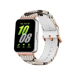 Colorful Silicone Sport Bands - Waterproof Bracelet - Galaxy Fit 3 (13 snakeskin pattern)