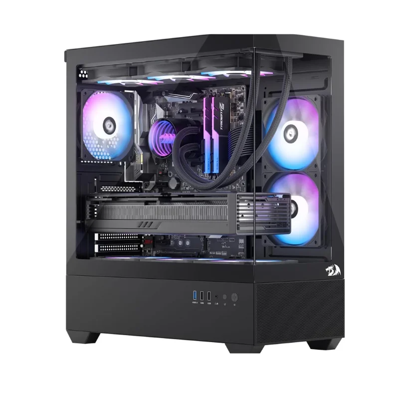 Redragon CA606 ATX Gaming PC Case with Fans