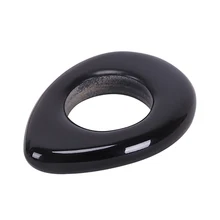 

Natural Buffalo Horn SPA Scraping Plate Body Massager Stick Ring Chinese Traditional Acupuncture Massage Face Self-defense Ring