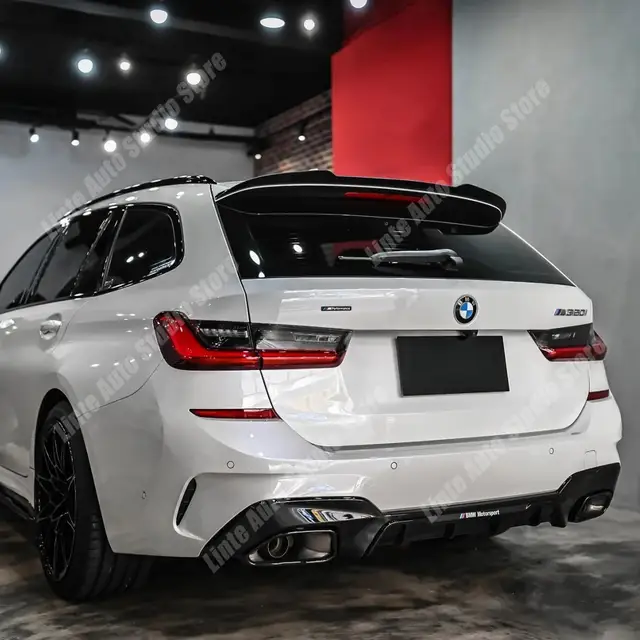 Rear Spoiler For BMW 3 Series G21 Touring 320i 330i 330d 330e M340i M340d 2019-2024 Car Trunk Roof Tail Wing Splitter Body Kits 1