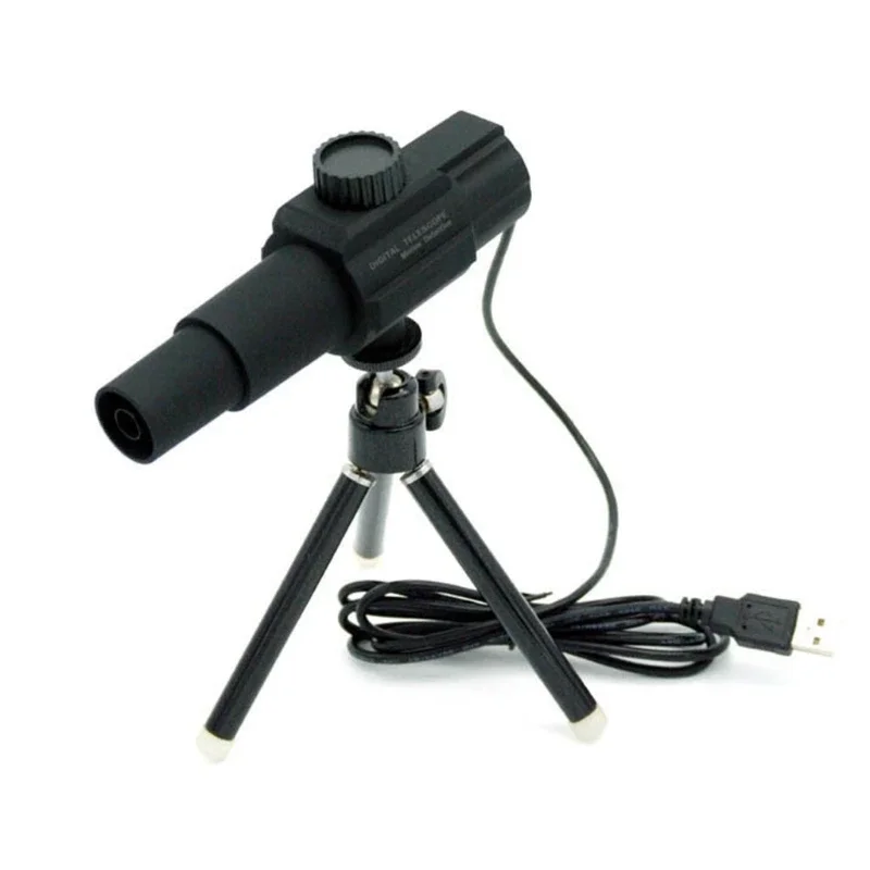 

USB Digital Telescope, 2MP 70X Zooming Microscope Camera Smart Motion Detection Monocular with Tripod for Observation