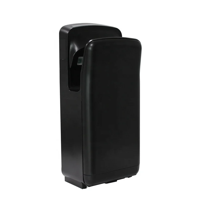 New Arrival Matte Black Hand Dryer Automatic Quick Delivery Jet Blade Hand Dryer