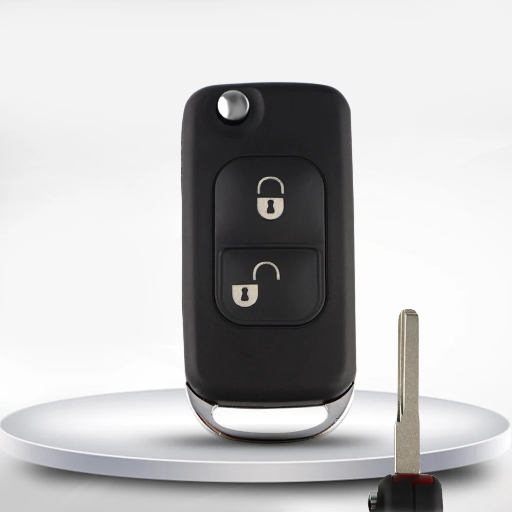 Nuovo Per Mercedes Benz 2 Pulsante Smart Portachiavi Remoto Custodia - Foto 9