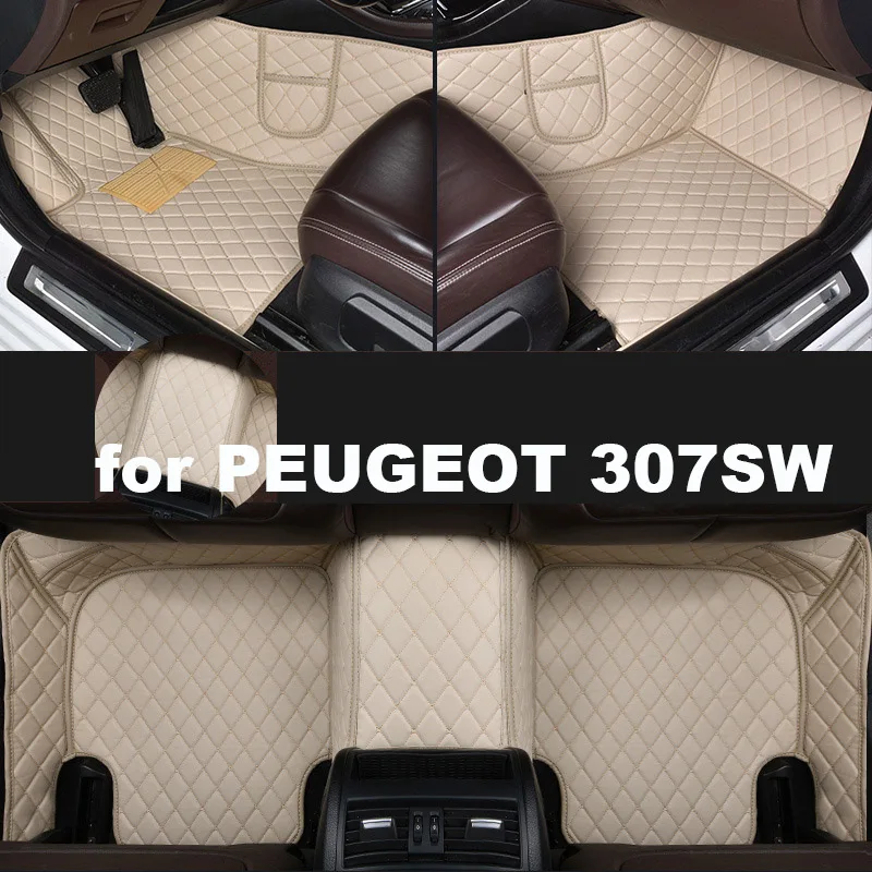 

Autohome Car Floor Mats For PEUGEOT 307SW 2004-2013 Year Upgraded Version Foot Coche Accessories Carpetscustomized