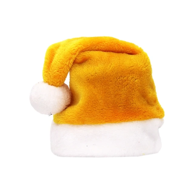 Bonnet de Noël à pompon multicolore homme