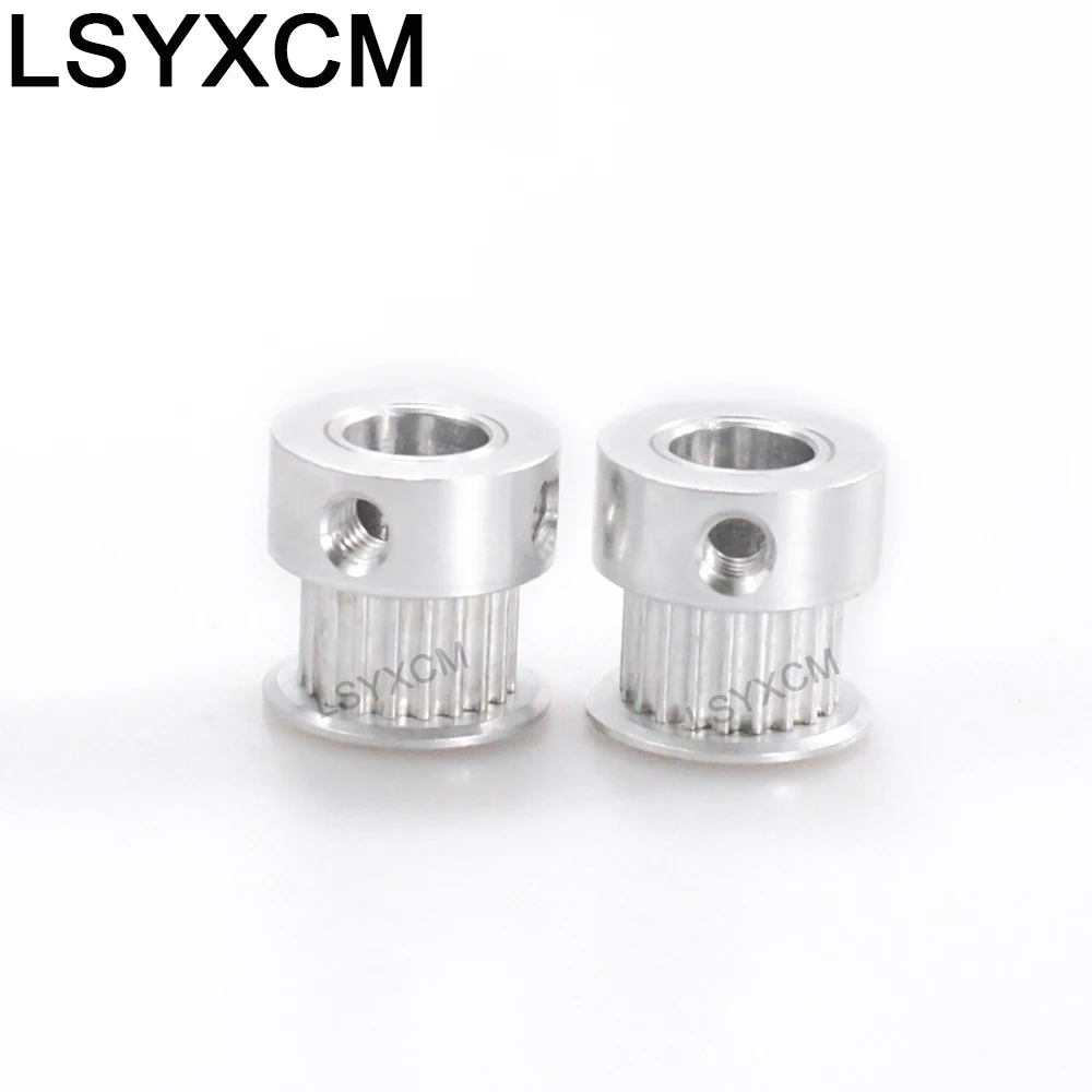 2GT Timing Pulley 12 15 16 20 teeth Bore 4/5/6/6.35/8mm For GT2 Belt 6mm 10mm 15mm 3D printer CNC Parts