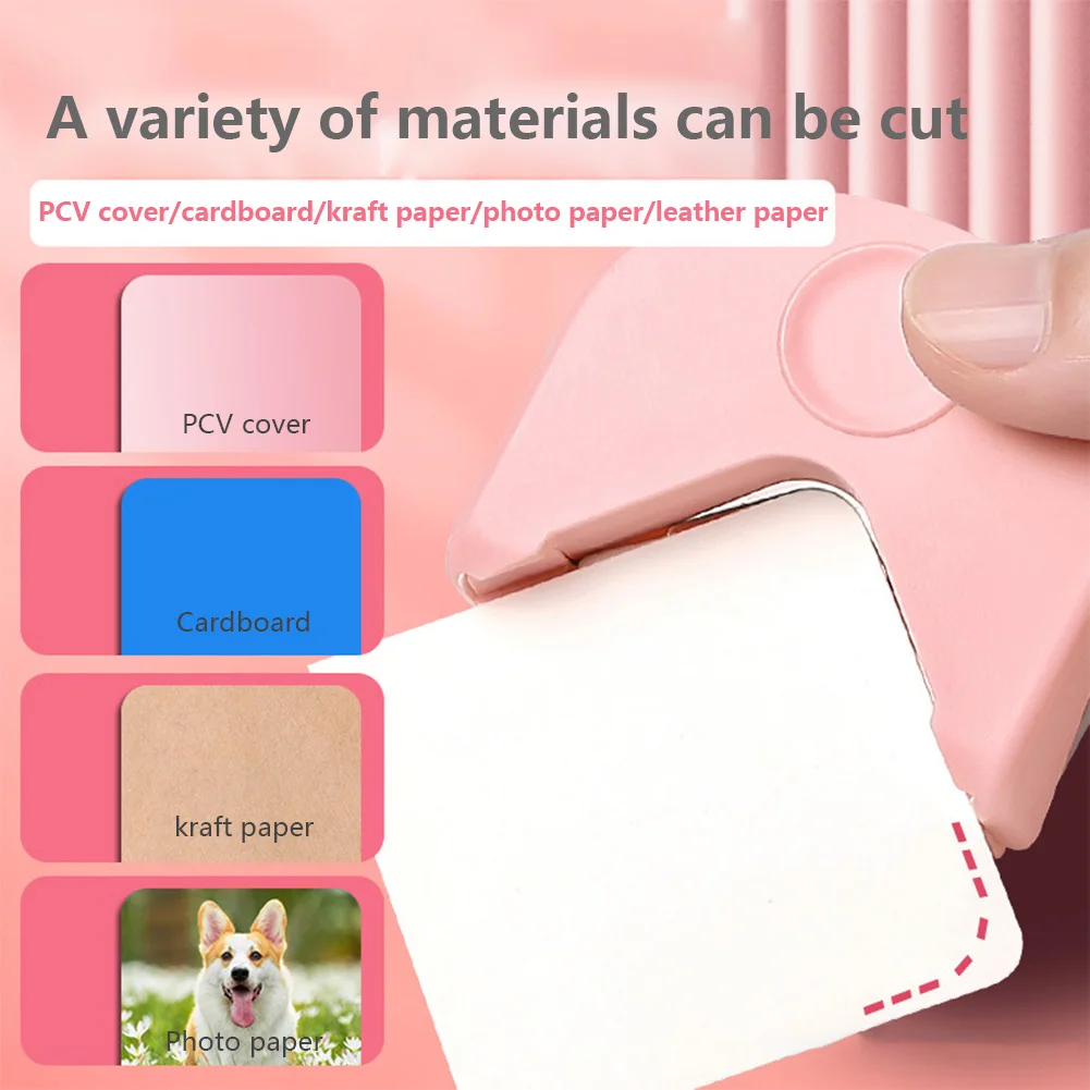 R4 Corner Rounder Paper Cutter Circle Shape Trimmer Plastic PVC Film Corner Edge Trimmer Papers Photos Card Circles Cutter paper cutter corner cutter fillet cutting tool bevel cutter