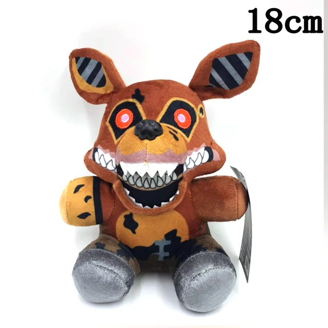 Peluche animaux de nuit Freddy 18-20cm, cadeau pour enfant, poupée FNAF,  ours Fazbear, lapin Foxy