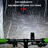 T6 BK02 Bicycle Aluminum Alloy Front Light Battery Display USB Charging Mountain Bike Night Riding Front Light Tail Light kit 5