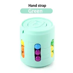 Colorful Magic Beans Stress-Relief Fidget Spinner (Green)