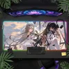 Blue Archive Kakudate Karin LED Light RGB Keyboard Cover Desk-mat Colorful Surface Multi-size World PC Gamer Luminous Mouse Pad 6